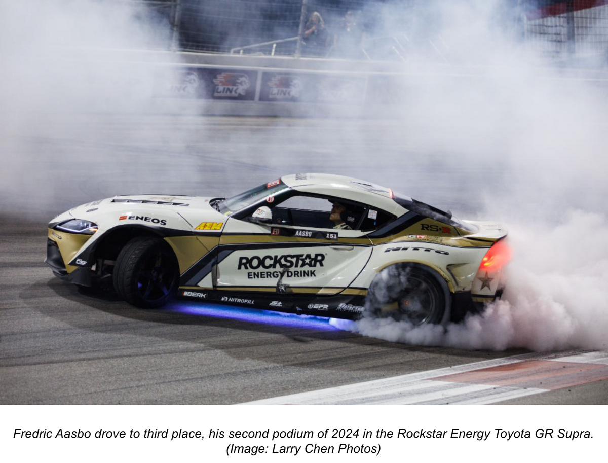 St. Louis podium for Fredric Aasbo and the Rockstar Energy Toyota